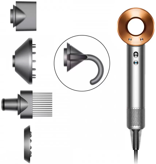 Фен Dyson Supersonic HD07 (мідний)